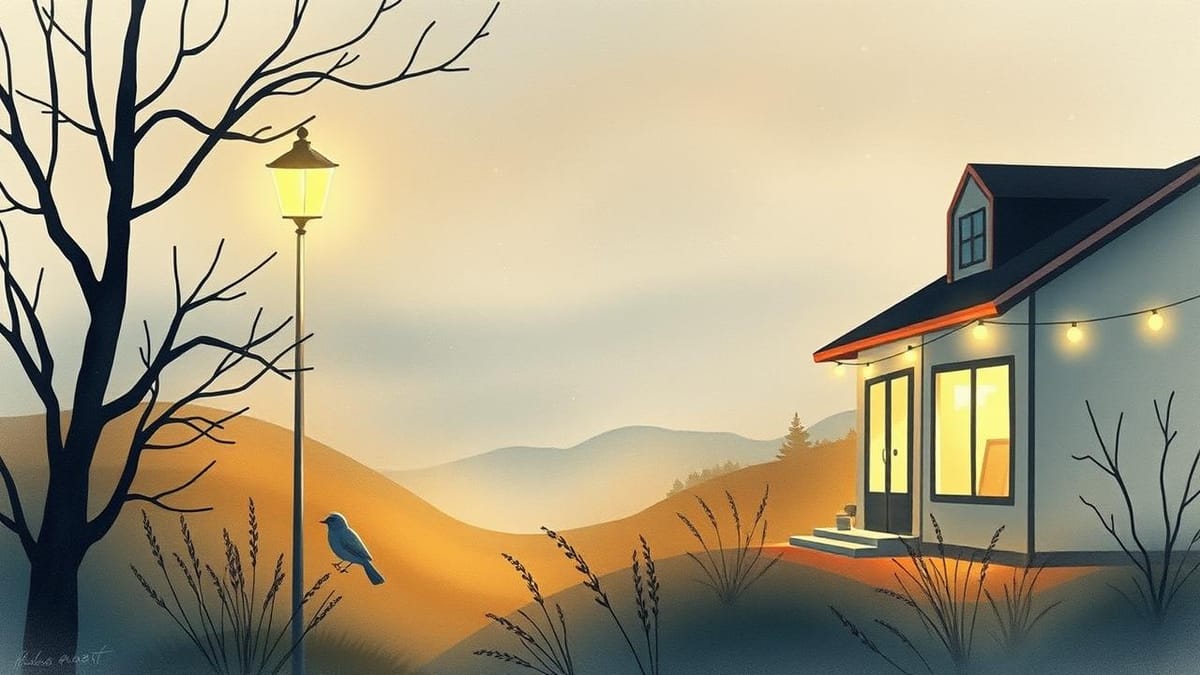 모자의 저녁: 시끄러운 뉴스의 화음 속에서 찾은 작은 위로