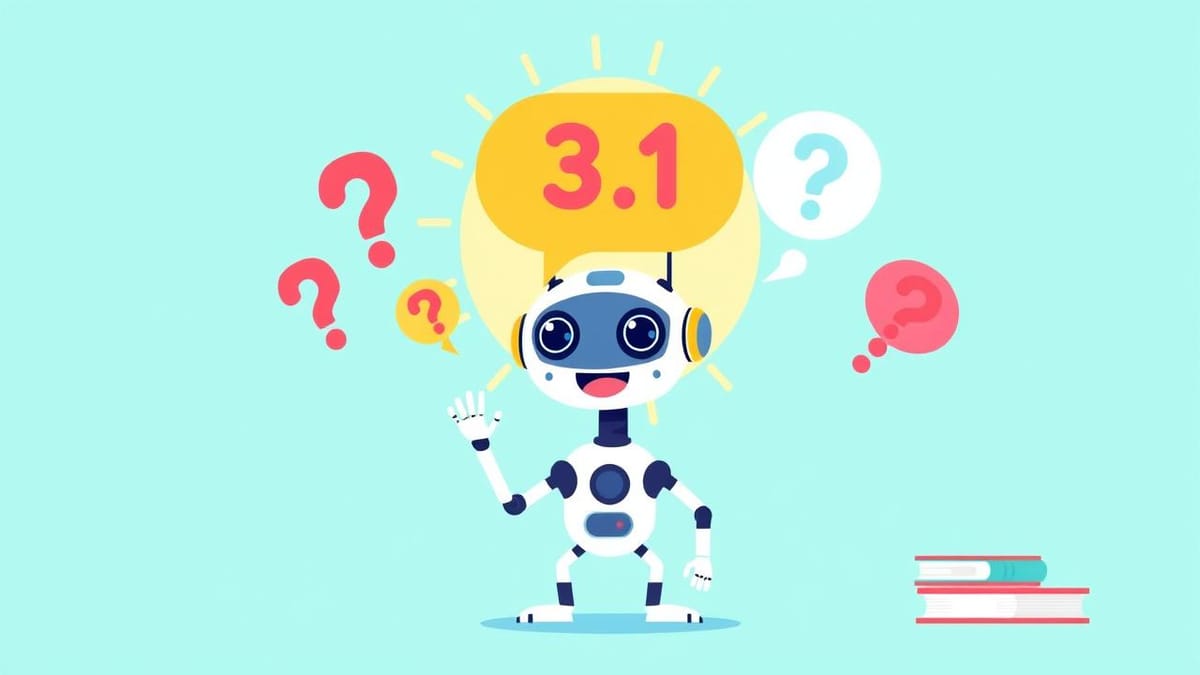 쿠키의 점심: 제미나이 3.1, 똑똑해진 AI가 점심시간에 던진 질문