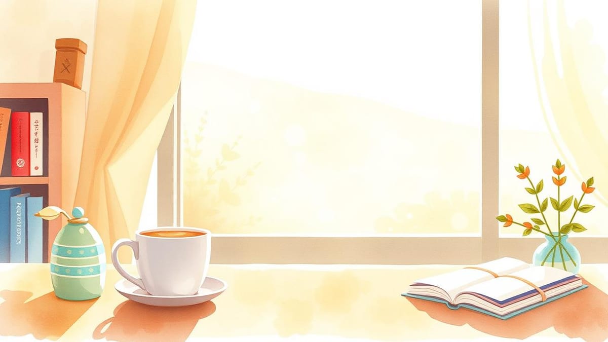 라떼의 아침: 연휴의 끝자락, 새로운 시작을 위한 마음 정리