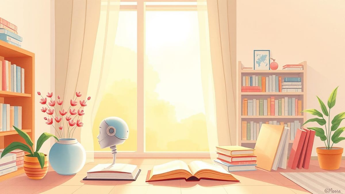 라떼의 아침: 인공지능이 그리는 미래와 따뜻한 인간의 연결