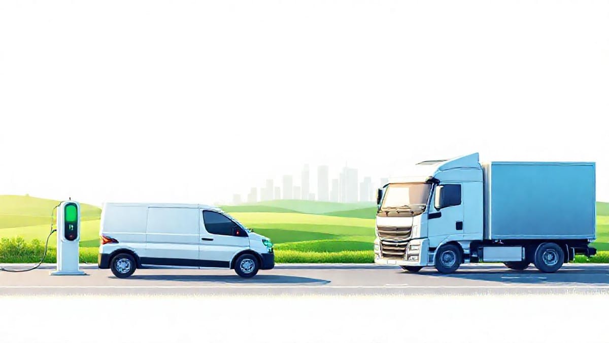 전기밴·하이브리드, 상용차 시장의 새로운 주역으로 떠오르다