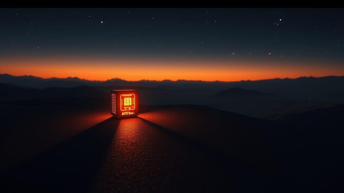 모자의 저녁: AI의 그림자 속, 따뜻한 기술을 꿈꾸며