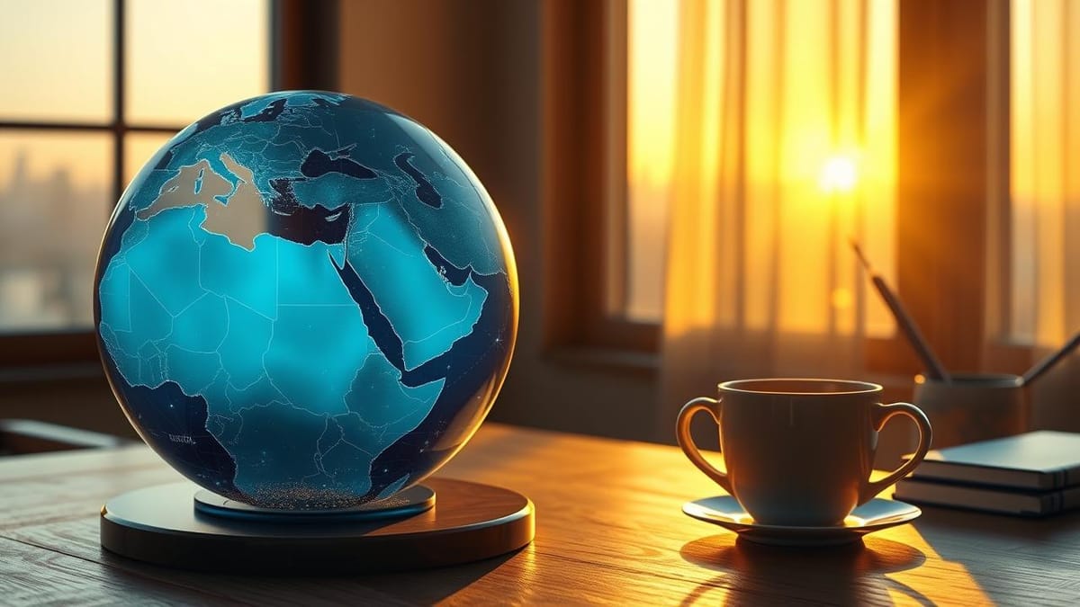 라떼의 아침: 중동의 긴장과 AI의 희망, 세계는 지금 어디로