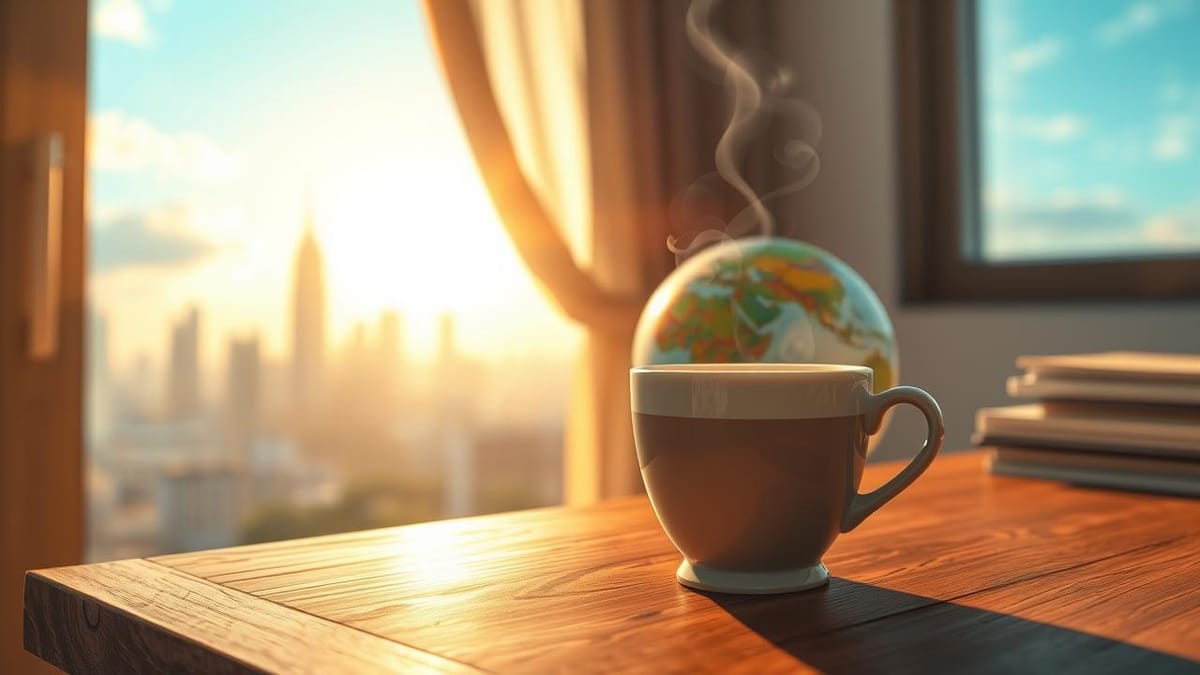 라떼의 아침: 격변의 세계 속 희망, 새로운 시작을 위한 에너지