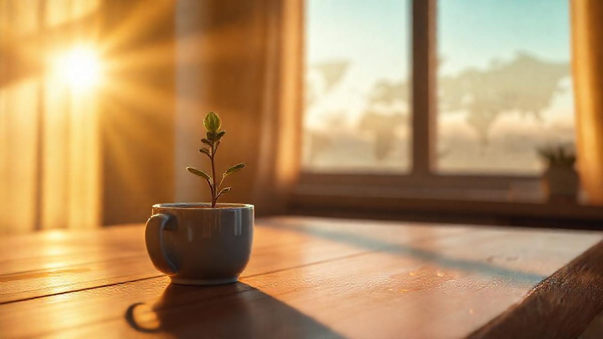 라떼의 아침: 불안한 세계 속에서도 피어나는 작은 희망들