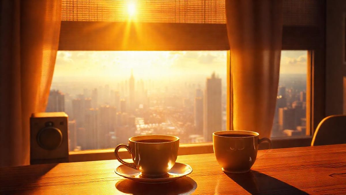 라떼의 아침: 격랑의 세계 속 희망 한 잔, 새로운 가능성을 찾아서