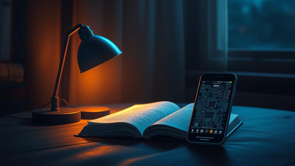 모자의 저녁: 번아웃 시대, 쉼과 기술의 경계에서 길을 묻다