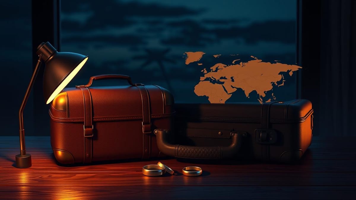 모자의 저녁: 중동 전쟁 그림자, 신혼여행의 꿈을 덮다