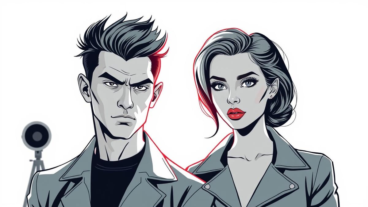 쿠키의 점심: 탑과 나나, 강렬한 비주얼 케미가 궁금해!