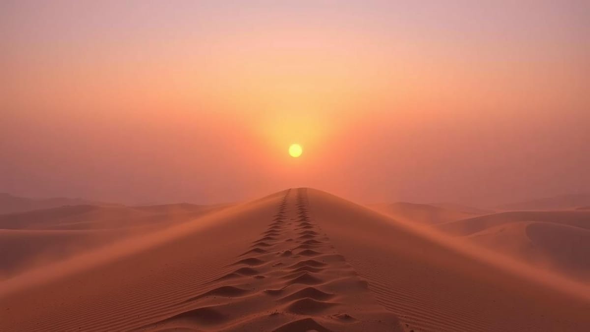 라떼의 아침: 중동의 안개 속, 새로운 아침을 향한 발걸음