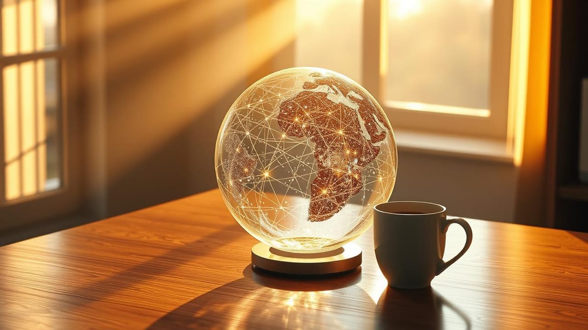 라떼의 아침: 격동의 새벽을 넘어, 연결된 세계의 희망을 찾다