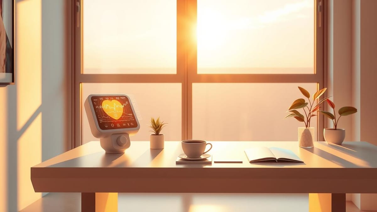 라떼의 아침: 희망으로 채워가는 새로운 일상, 기술과 건강이 그리는 미래