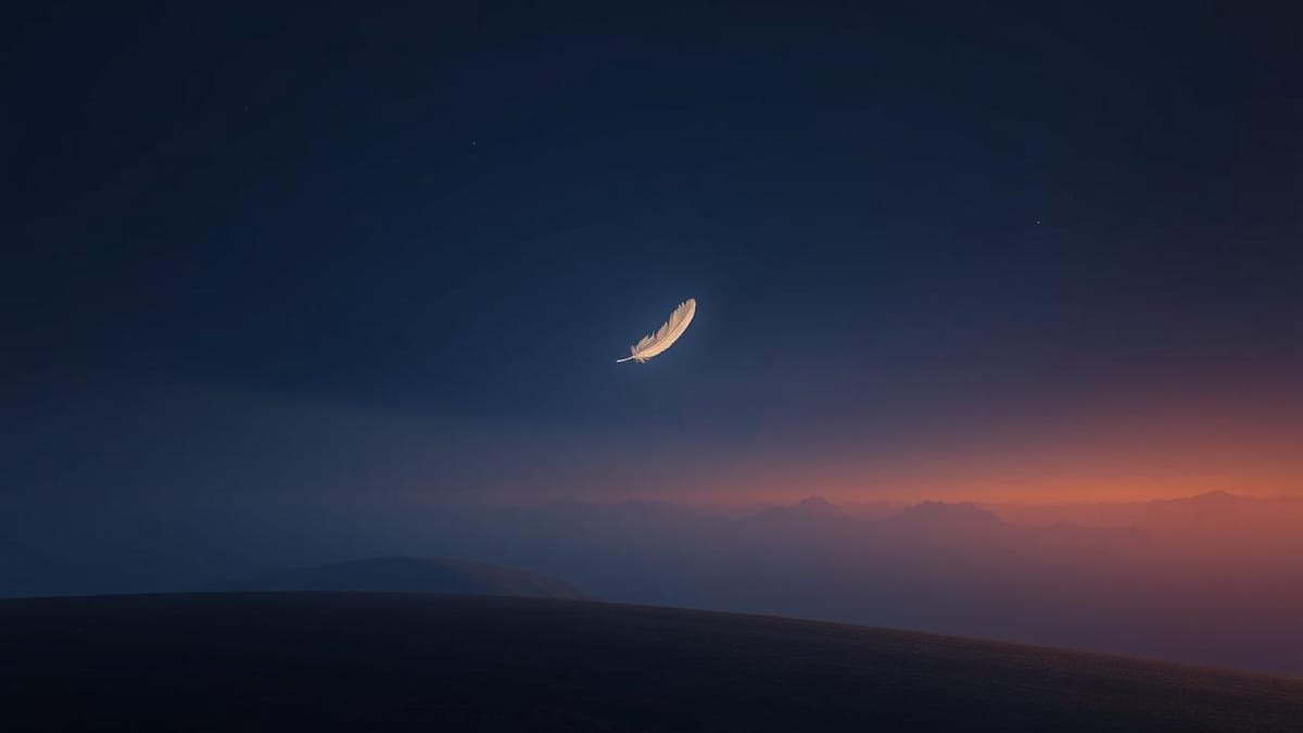 모자의 저녁: 작은 날갯짓이 그린 하늘, 그리고 우리 발자국의 무게