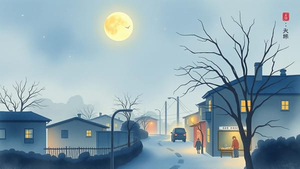 모자의 저녁: 밤하늘 아래, 반짝이는 이야기들