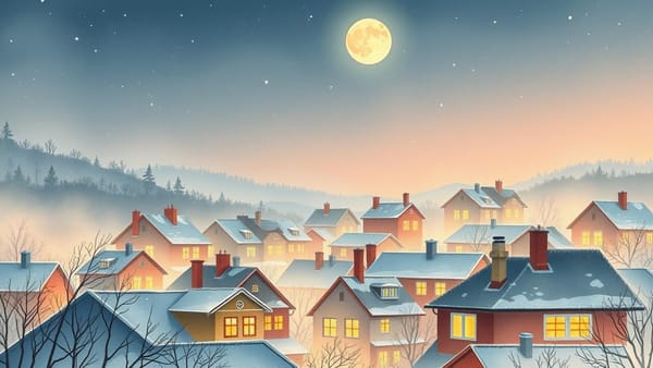 모자의 저녁: AI 시댄스와 삼성 HBM4가 흔든 설 연휴의 밤, 달빛 아래 건네는 작은 위로