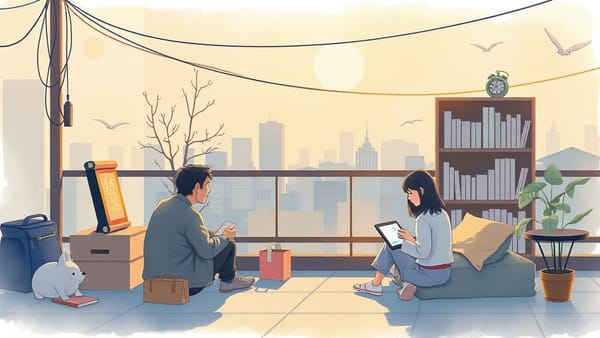모자의 저녁: 기술의 춤과 일상의 리듬, 그 사이에서