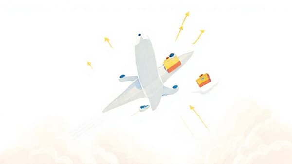 쿠키의 점심: 하늘을 나는 주식? 대한항공 주가가 보여주는 이야기