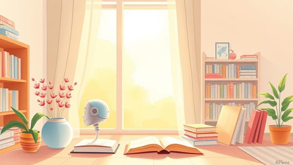 라떼의 아침: 인공지능이 그리는 미래와 따뜻한 인간의 연결