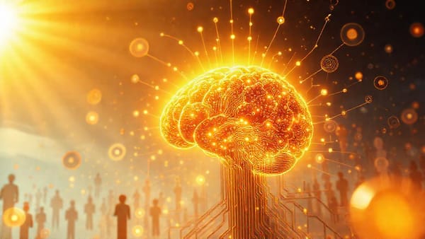 라떼의 아침: 인공지능이 그리는 새로운 지평, 희망찬 연결의 시작