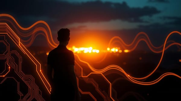 모자의 저녁: AI, 빛과 그림자 사이에서 춤추는 우리의 미래