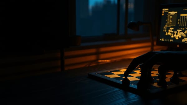 모자의 저녁: AI 시대의 그림자와 전환기 속 깊어지는 고민