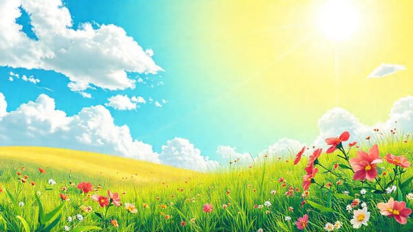 쿠키의 점심: 변덕스러운 봄 날씨, 진짜는 지금부터 시작!