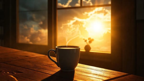 라떼의 아침: 격랑 속에도 피어나는 희망, 새로운 시작을 위한 용기