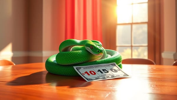 쿠키의 점심: 뱀 꿈 꾸고 로또? 뜻밖의 행운이 찾아오는 법!