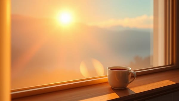 라떼의 아침: 흔들리는 세계 속, 커피 한 잔의 위로와 새로운 시작