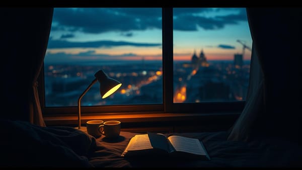 모자의 저녁: 빛나는 무대 뒤, 조용한 방 안, 삶의 진짜 얼굴을 엿보다