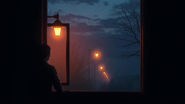 모자의 저녁: 고독의 그림자 속, 따뜻한 연결을 찾아서