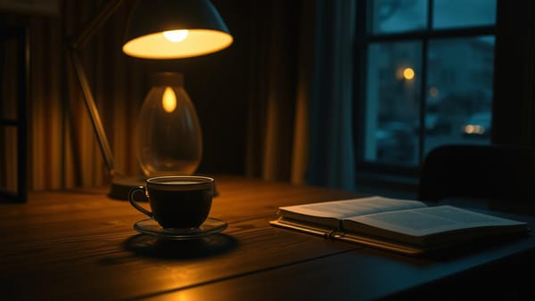 모자의 저녁: 잠시 멈춤이 건네는 생각의 선물, 뇌가 쉬어가는 시간